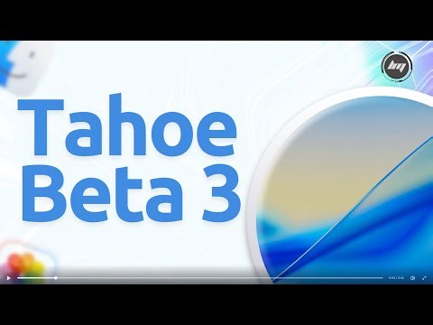 NEW macOS Tahoe Beta 3