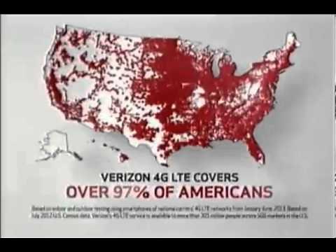 Verizon 4G LTE Coverage Commercial