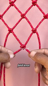 Simple knot to make a net #knot #net | Nandang Safaat