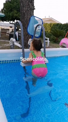 Child's Fun Pool Adventure: Jumping Into Summer