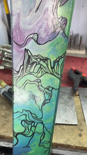 Ski Machine Replacement Parts - Ski Repair with Epoxy and Clamps