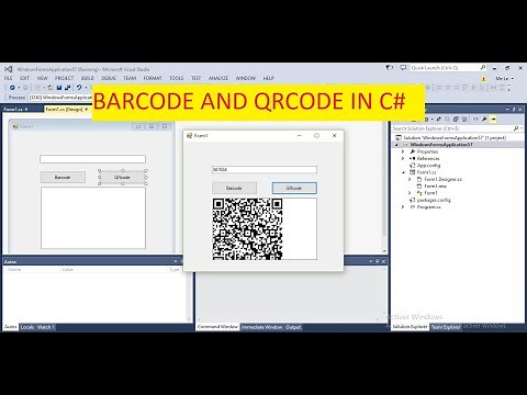 Generate Barcode and QR Code in C#
