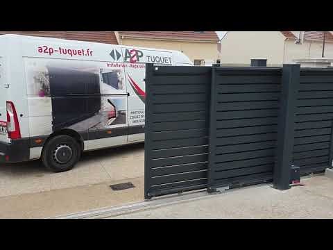 Le portail coulissant télescopique dernière génération