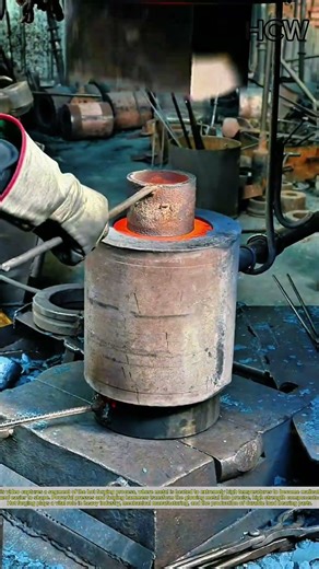 Hot Forging Process: When Extreme Heat Shapes Solid Metal.