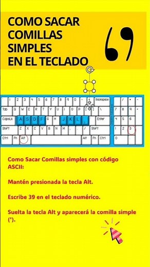 Cómo escribir comillas simples (‘) en el teclado Windows. #shortvideo #foryou #viralvideo #tutorial