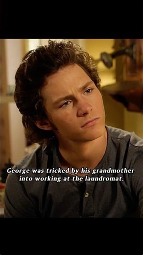 George was tricked by his grandmother into working at the laundromat.#shorts #viral #tv#fyp #movie