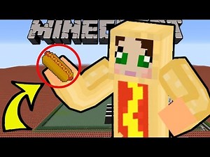 Minecraft: OMG WHAT AM I?!? (HOT DOGS, NYAN CAT, & MORE!) Mod Showcase