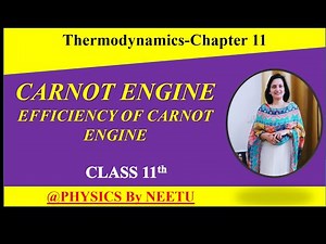 Carnot Engine | Efficiency of Carnot Engine |Class 11th Physics Chapter 11 Thermodynamics