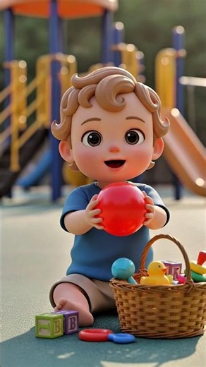 Learn colours | red yellow blue green #toddlersongs #trending #shorts #cartoon