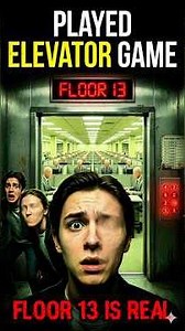 We Played the Elevator Game. Now We're Trapped on Floor 13. #horror #elevator #urbanlegend
