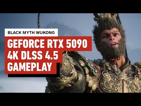 Black Myth Wukong - 14 Minutes of Geforce RTX 5090 - DLSS 4.5 Gameplay