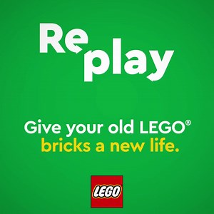 Send your LEGO bricks on a new adventure... Declutter and donate today! #LEGOReplay #RebuildTheWorld | LEGO