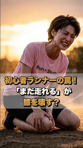 【RUN学】膝痛原因！息は余裕なのに…膝だけ痛くなる本当の理由 #膝痛 #膝痛改善 #膝痛予防