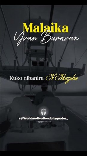 MALAIKA ❤️🕊️ | YVAN BURAVAN #bytenelson #music #musiclyrics #lyrics #love #ishowspeed #slowly