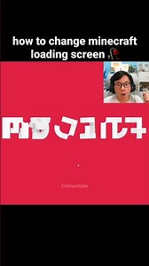 Minecraft Loading Screen Moment