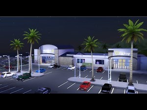 Walmart Sims 4 build.