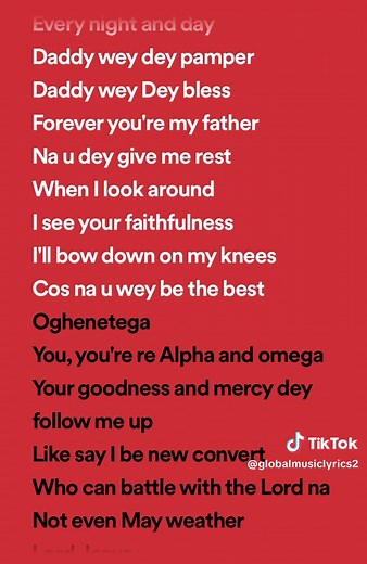 Daddy Way Day Pamper by Moses Bliss | Gospel Music Song Lyrics