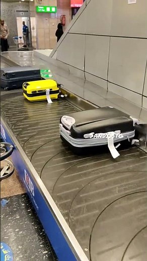 Baggage Collection at Airport Baggage conveyor Belt Baggage Handling System Airport Experience