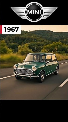 MINI Evolution 1959–2024 🔥 From Tiny Icon to Modern Legend