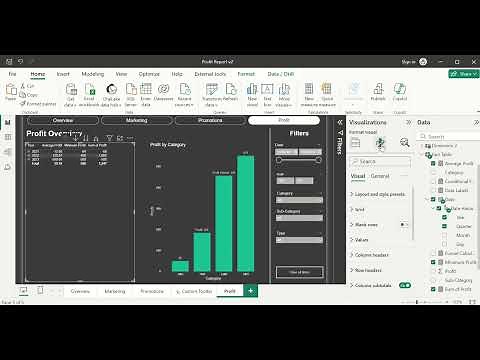 Show tooltips for specific rows in a Power BI matrix visual