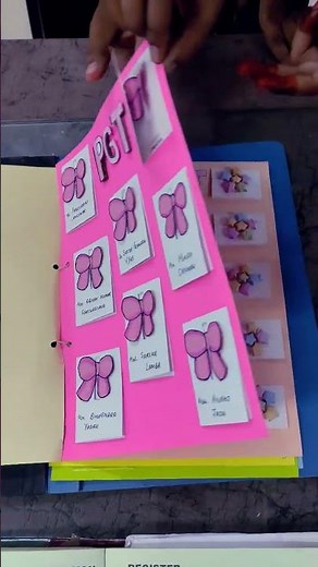 Teacher's day invitation craft prepared by KV NO1 INDORE CLASS XII. students #teachersdiary