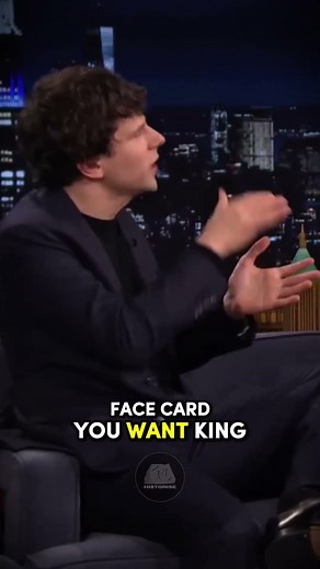 1.1K views · 17 reactions | Jesse Eisenberg's Awkward Magic Trick Stuns Jimmy Fallon  #hashtagfbreelsvideo #hashtagfbreelsviral #fblifestyle | The Back | Facebook