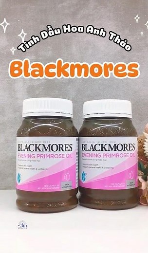Tinh dầu hoa anh thảo Blackmores Evening Primrose Oil 190 viên