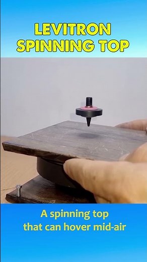 Levitron Spinning Top #science #experiment #physics