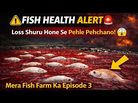 Fish Farming Episode 3 | Fish Health Warning Signs | Loss Shuru Hone Se Pehle Pehchano! ⚠️🐟