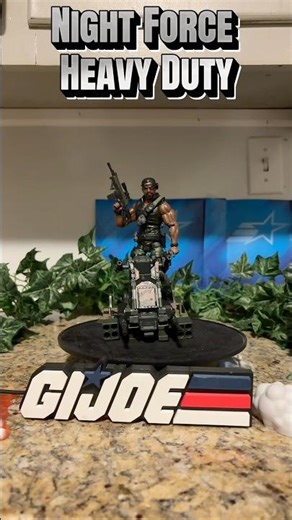 GI Joe Classified Custom Action Figure Night Force Heavy Duty #subscribe #gijoeclassified #hasbro