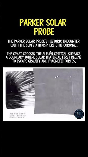 Parker Solar Probe’s Historic Dive Into the Corona #starduststories #cosmicexploration #nasa