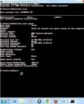 How to hack someone's computer using CMD (Command Prompt)