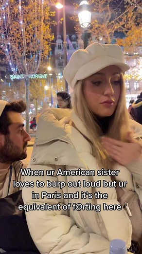 Girly Burps in Paris - Funny Sofa Burping Compilation