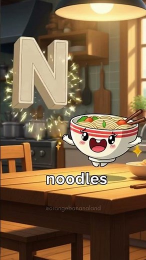 Letter N | Nnn Nnn Noodles 🍜 | ABC Phonics for Kids
