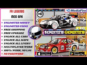 FR LEGENDS MOD APK V 0.4.1 LATEST 2026 - UNLIMITED MONEY & UNLOCK ALL CARS
