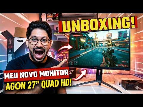 AOC AGON QUAD HD 27-inch monitor (180hz)