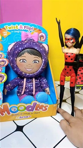 super unique Miraculous Dolls & Aria moodles