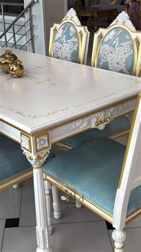 Stylish Dining Table Set | Modern Luxury Dining Table & Chairs Design✨ #shorts#diningtable#furniture
