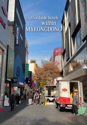 Affordable Hotels in Myeongdong, Seoul
