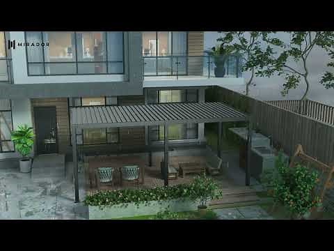 MIRADOR 10x20ft 6 Pillars Louvered Pergola 10x20ft Step by Step Assembly Tutorial