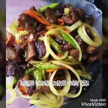 Resepi Daging Goreng Kunyit Paling Simple