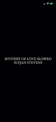 mystery of love by sufjan stevens slowed #mystery #of #love #mysteryoflove #sufjanstevens #callmebyyourname #soundtracks #slowed #slowedaudios #fyp #fyppppppppppppppppppppppp