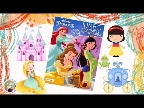 Disney Princess Coloring and Activities Book | 80 Pages of Learning & Drawing for Kids