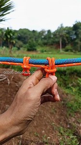 206K views · 1.2K reactions | Useful trick  #knot #trick #rope #tutorials #camping | Hafiz Munggaran | Facebook