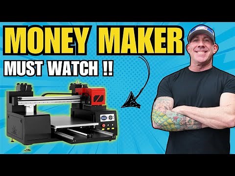 UV Printing Direct To Film | How To UV Print Decals on A/B Film