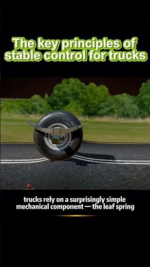 The key principles of stable control for trucks #shortvideo #knowledge #usa