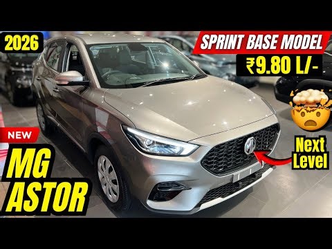 Most UNDERRATED Car 🚘 MG Astor Sprint 2026 🔥 Only ₹9.80 L/-