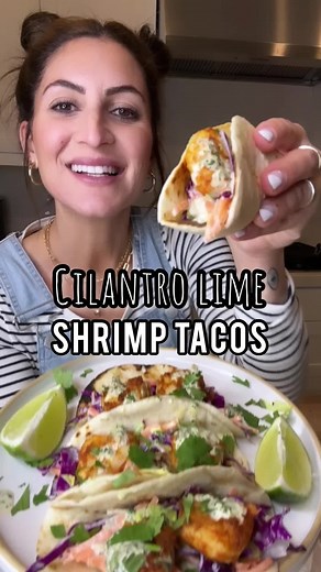 Delicious Cilantro Lime Shrimp Tacos Recipe