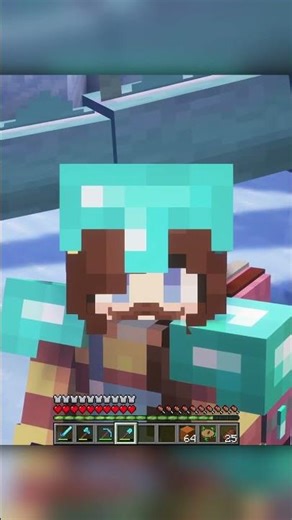 I'm mining this ice with a SHOVEL! 😭 #shorts