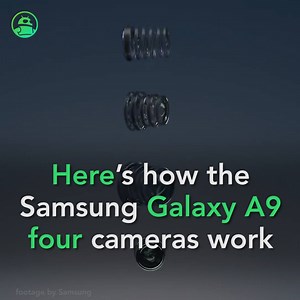Here’s how the Samsung Galaxy A9’s four cameras work. Read more and watch Samsung's video: http://andauth.co/tqvygf | Android Authority